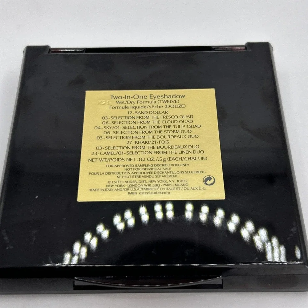 ESTEE LAUDER Two-in-One Eyeshadow 12 FRESCO CLOUD BORDEAUX TULIP LINEN STORM FOG
